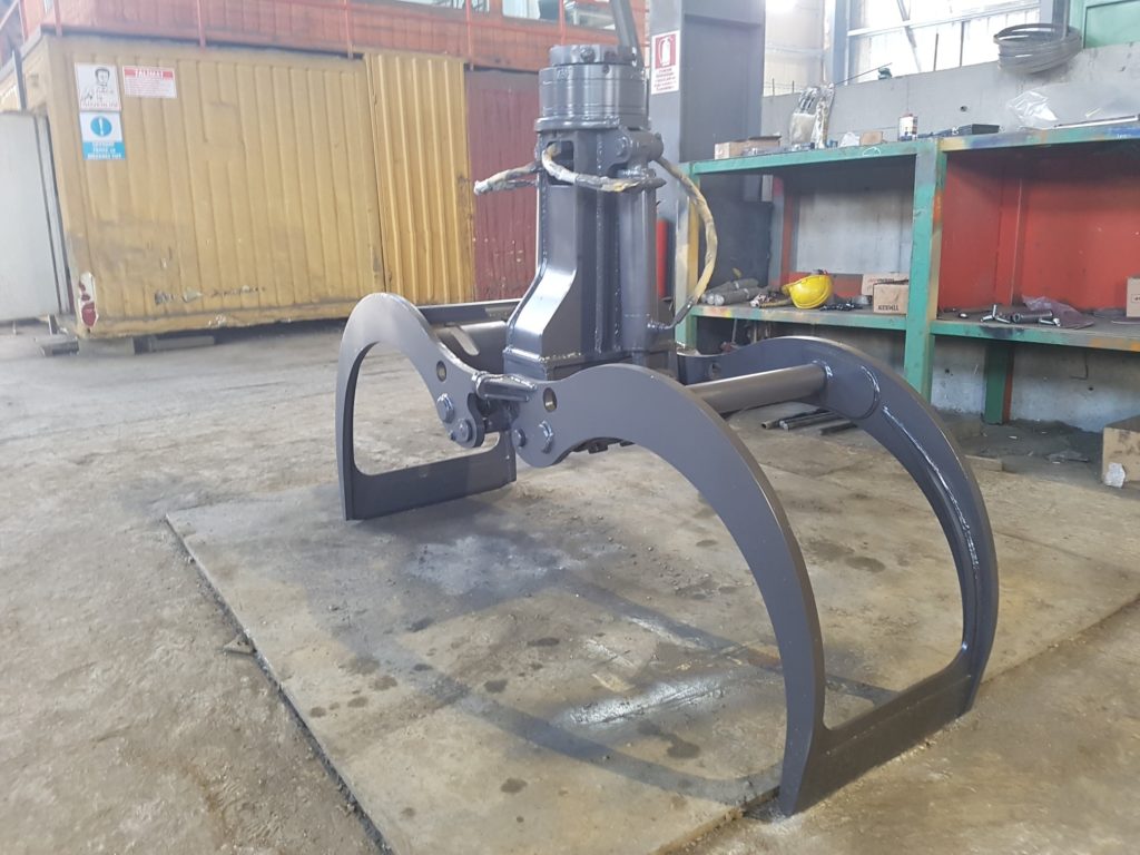Timber Grapple Handling and Compact Attachments
