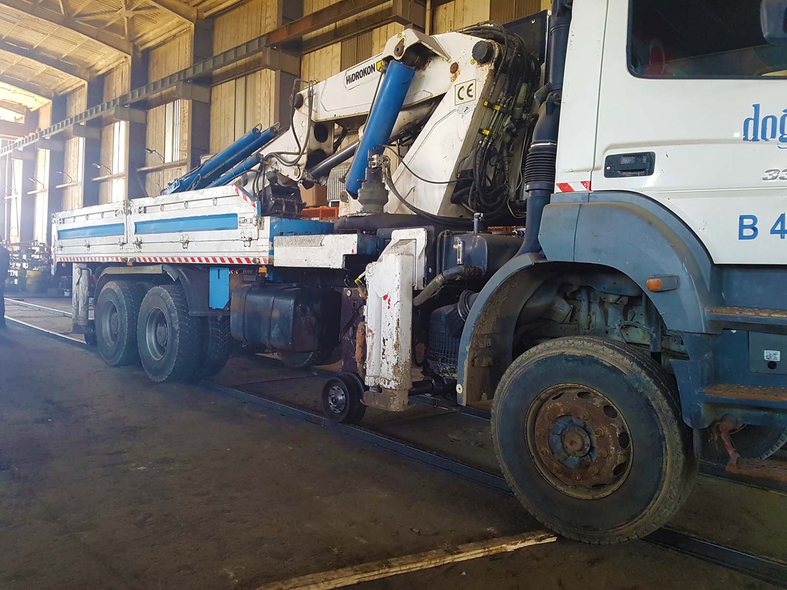 Railway Truck Attachment