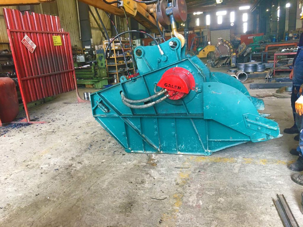 Bucket Crusher Recyling Attachments