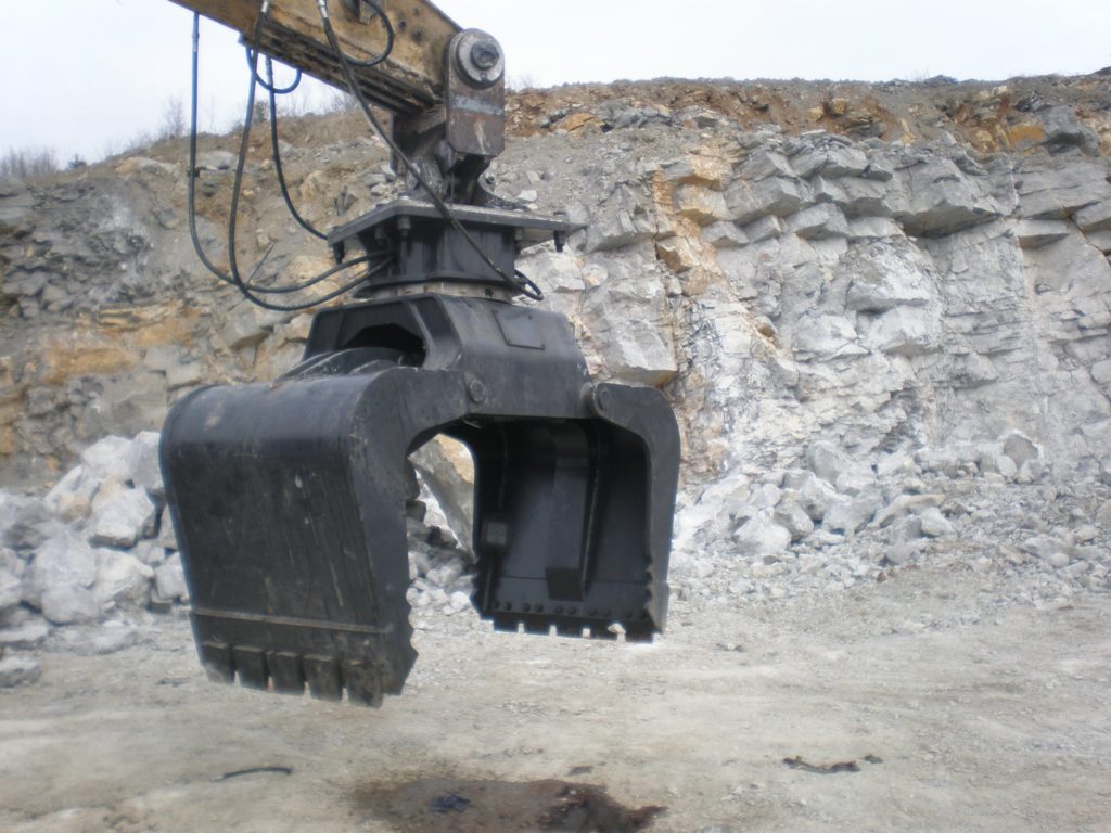 Rock Grapple Handling and Compact Attachments
