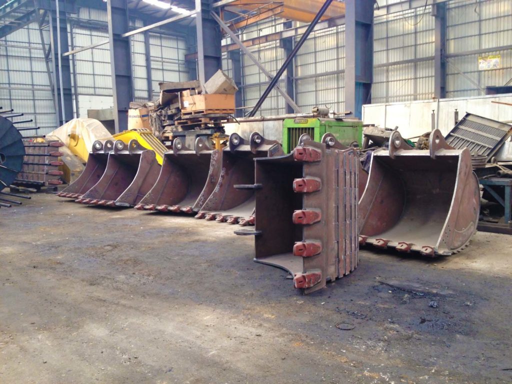 Excavator Buckets Mass Production