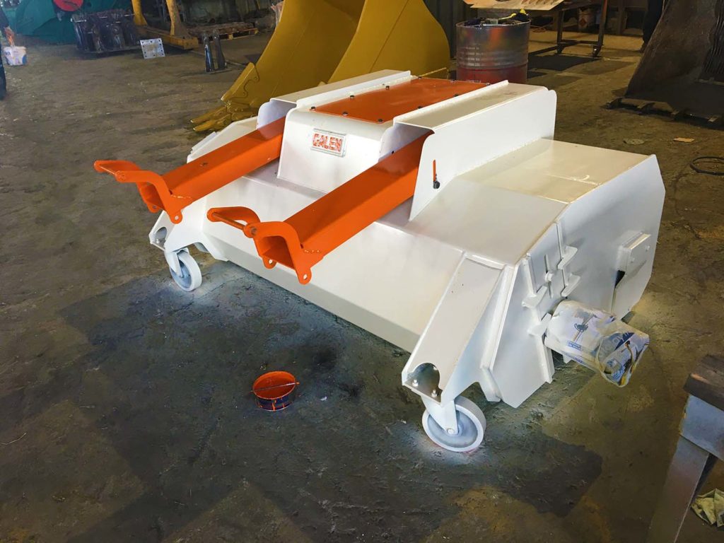 Sweeper Attachment For Skid Steer