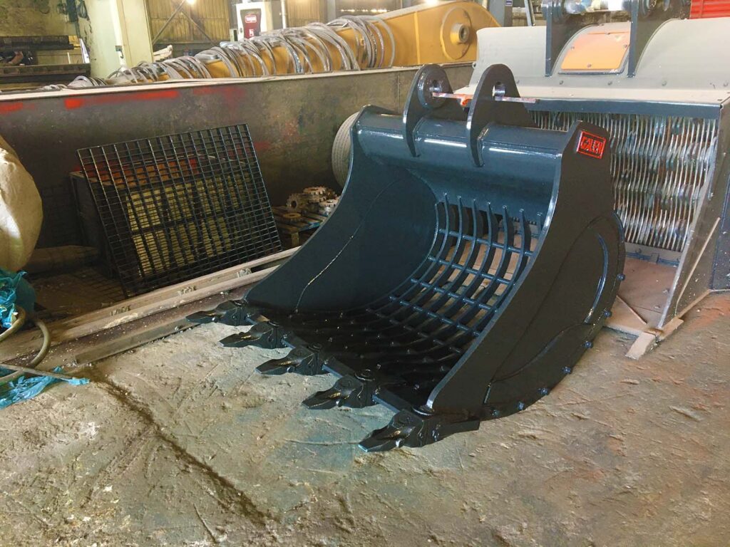 Screening Bucket Excavator