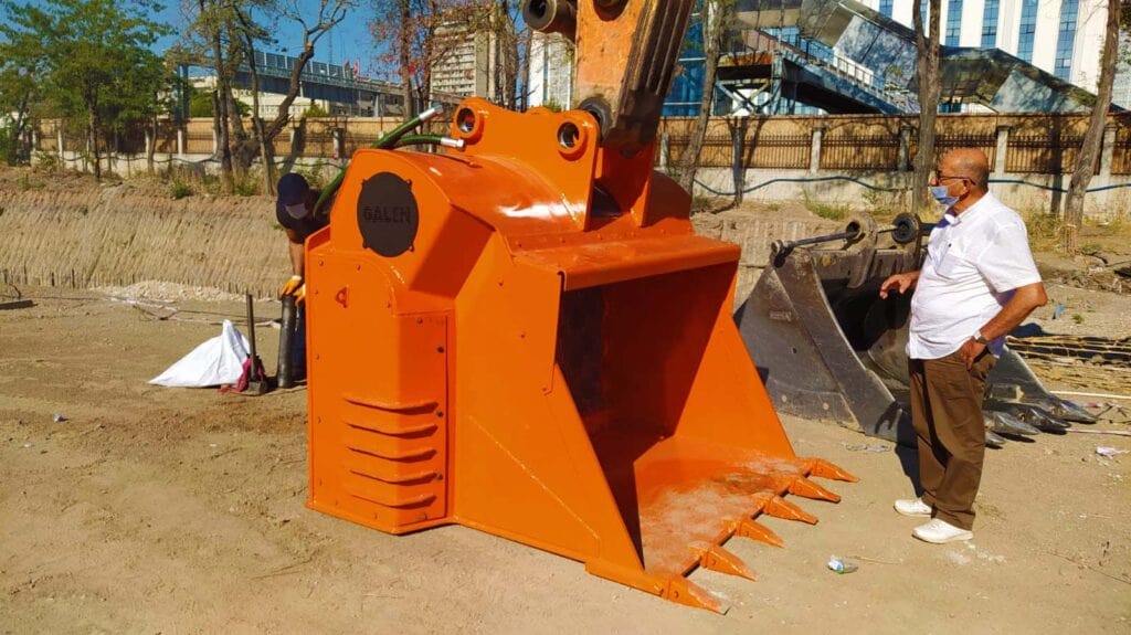 Screening Bucket Excavator