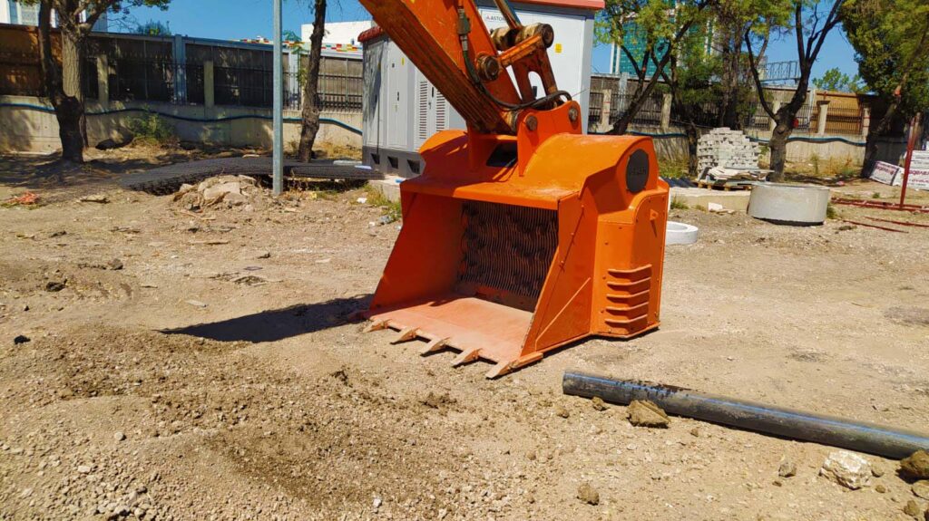 Screening Bucket Excavator