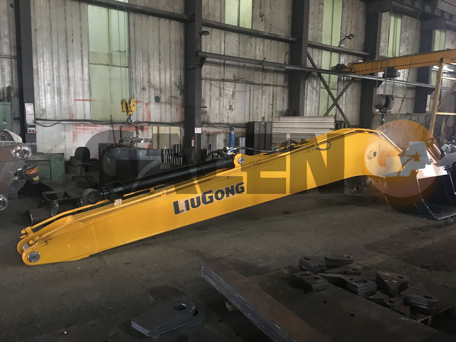 Excavator Boom Arm Long Reach Boom Arm Attachments