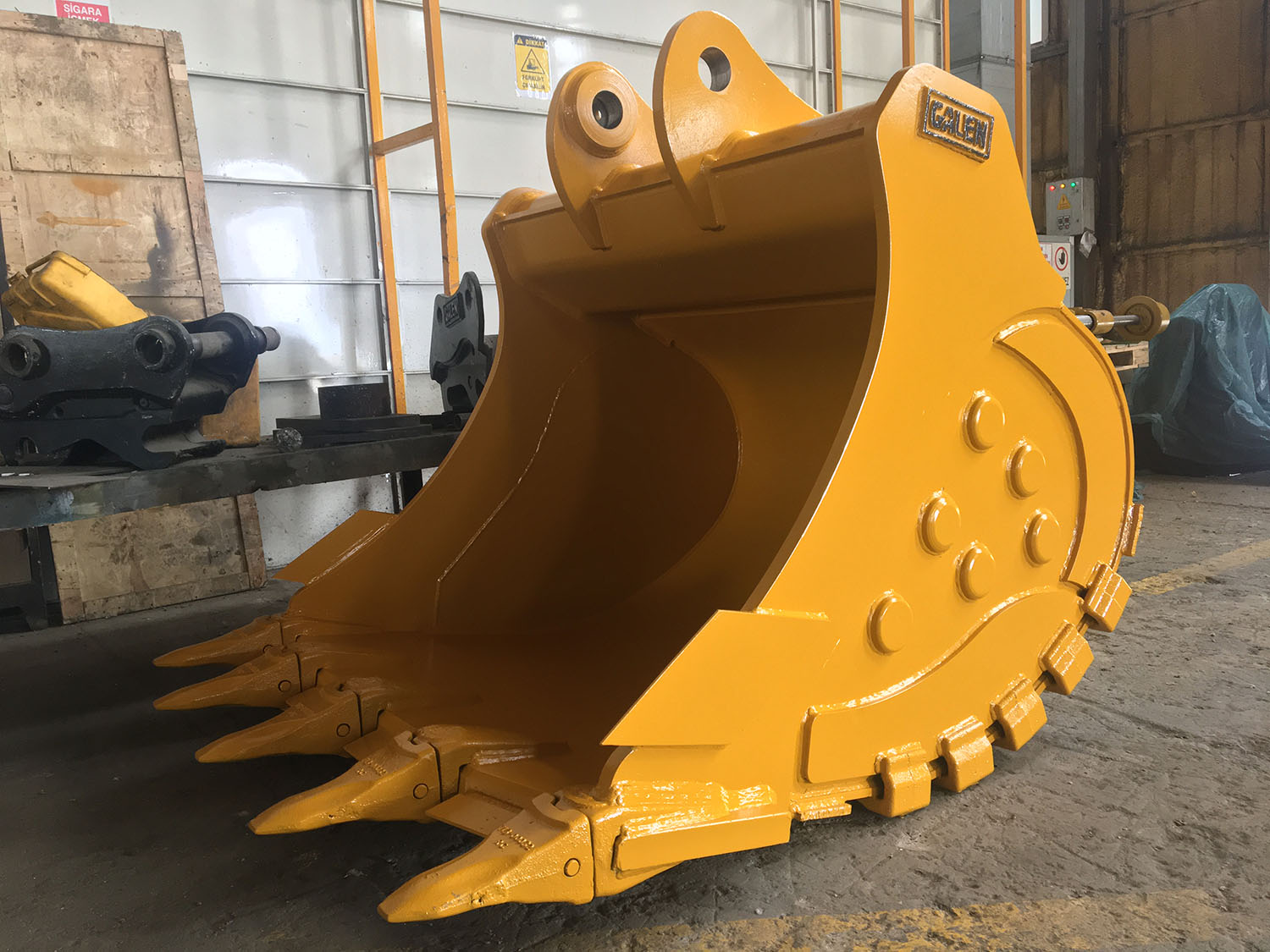 Heavy Duty Bucket Excavator Excavator Attachments Rock 5912