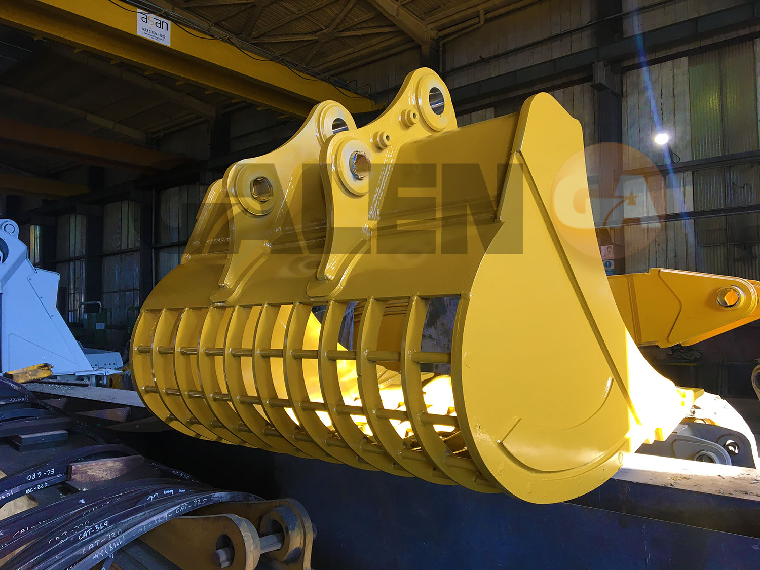 Skeleton Rock Bucket Excavator Screen Bucket Attachments
