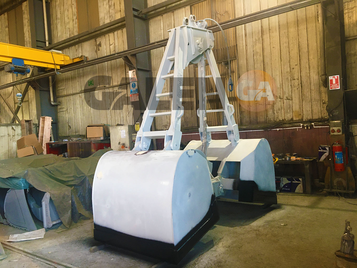 Clamshell Bucket For Crane Deep Water Excavation Grab