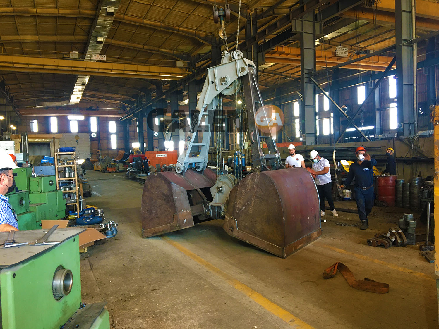 Clamshell Bucket For Crane Deep Water Excavation Grab