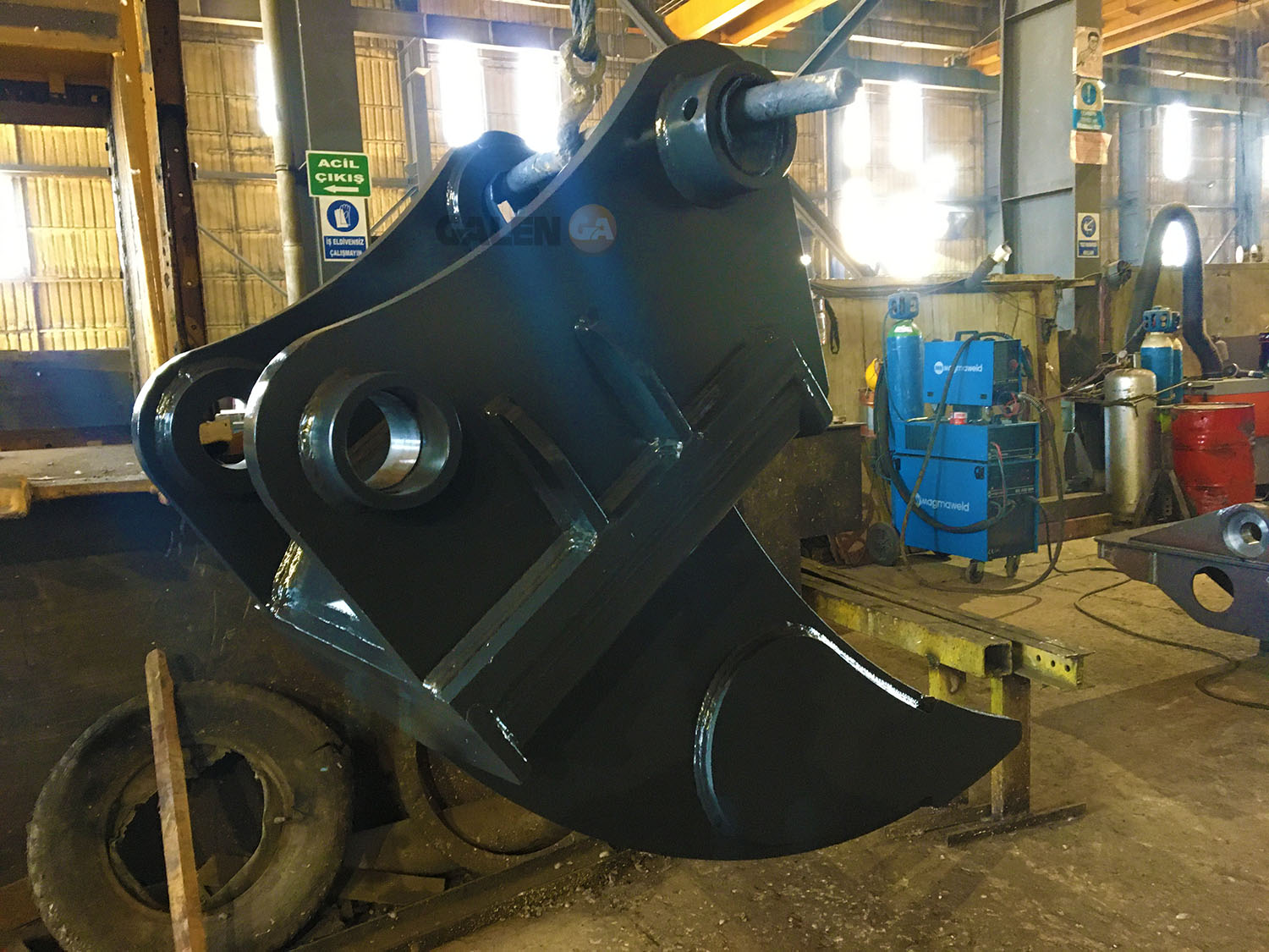 Ripper Attachment for Compact Excavators Rock Crusher Hardox