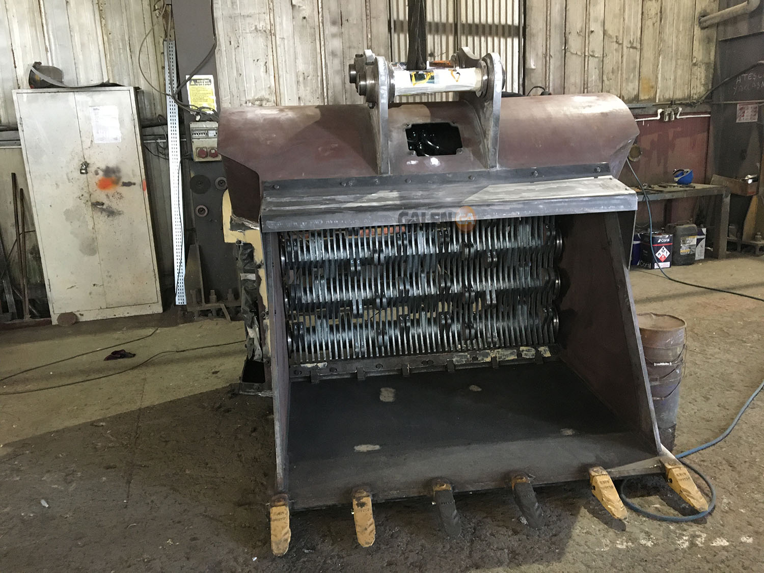 Soil Screening Bucket For Excavator Attachments Screen