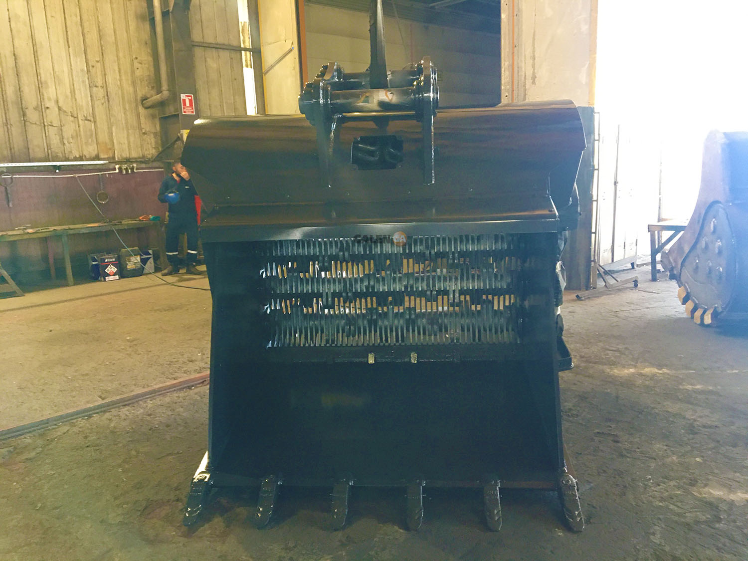 Soil Screening Bucket For Excavator Attachments Screen