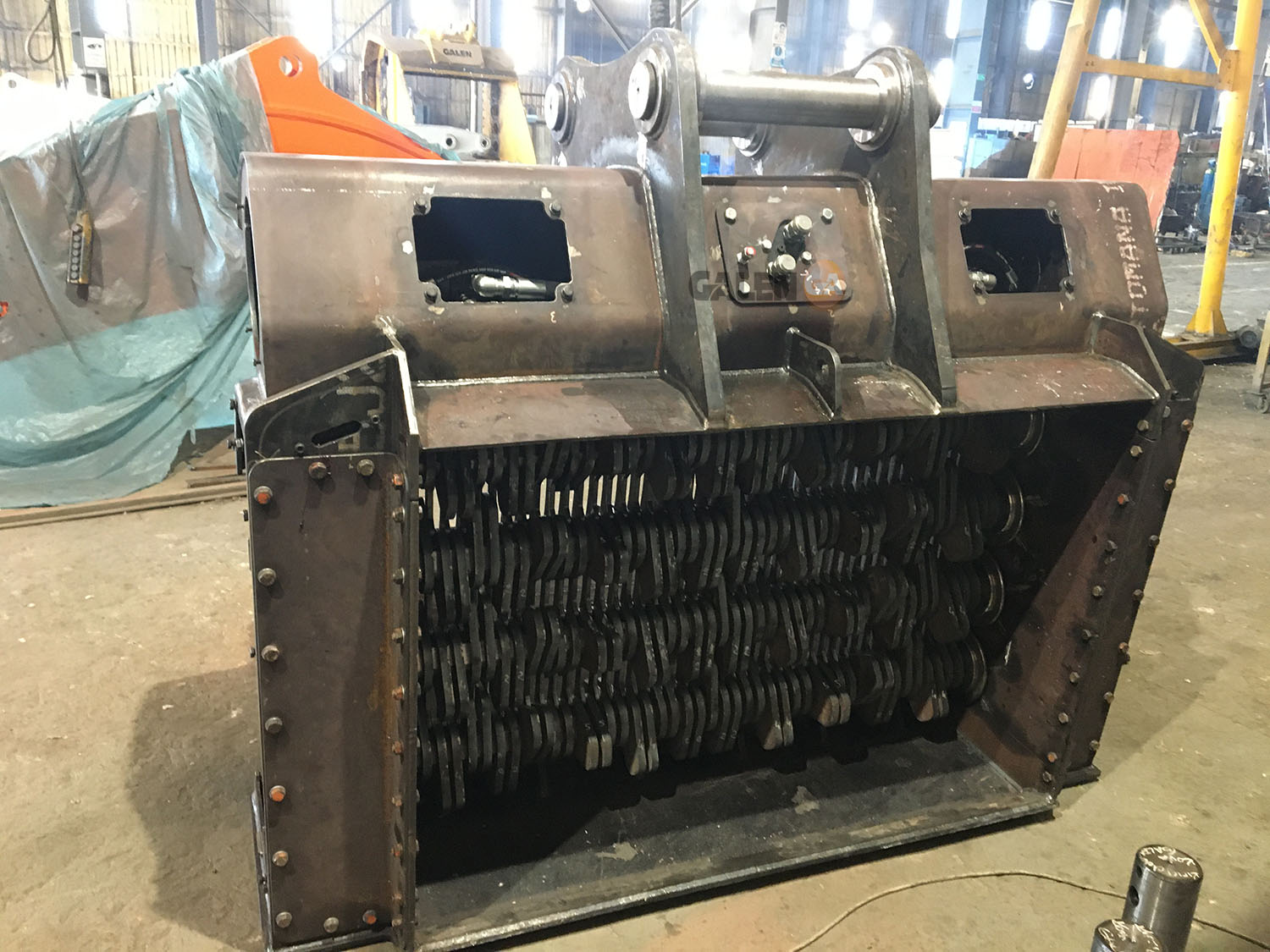 Soil Screening Bucket For Excavator Attachments Screen