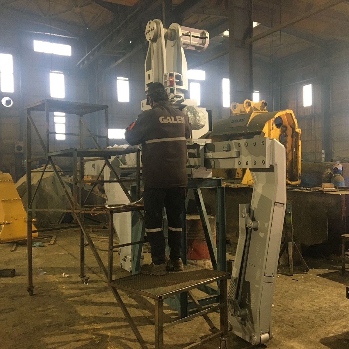 Coil Lift Tong Attachments Steel Attachments For Crane