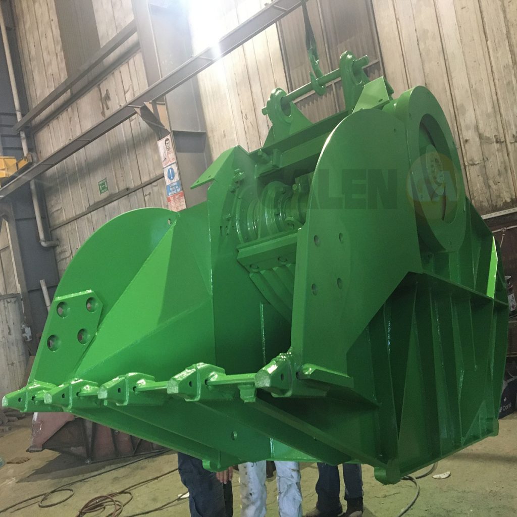 UJ-200 Bucket Crusher For Excavator Stone Rock Crusher Makes The Work Of Concrete Spillage, Rubble, Wall, Asphalt, Natural Stone And Rock Easy By Crushing The