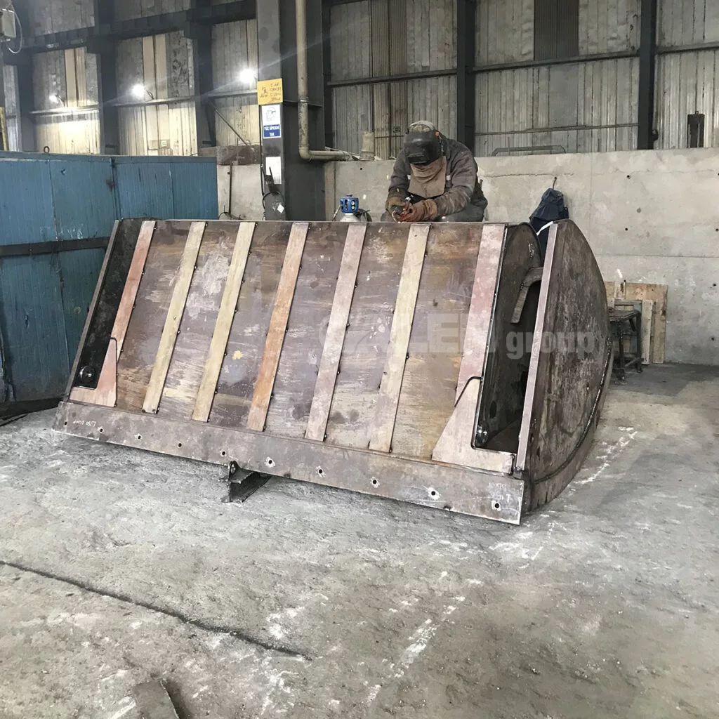 Hi-Tip Bucket High Dump Bucket For Wheel Loader Attachment Soil, Gravel, Loading, Smoothing Have A Longer Bottom Than Construction Industrial Buckets Hardox