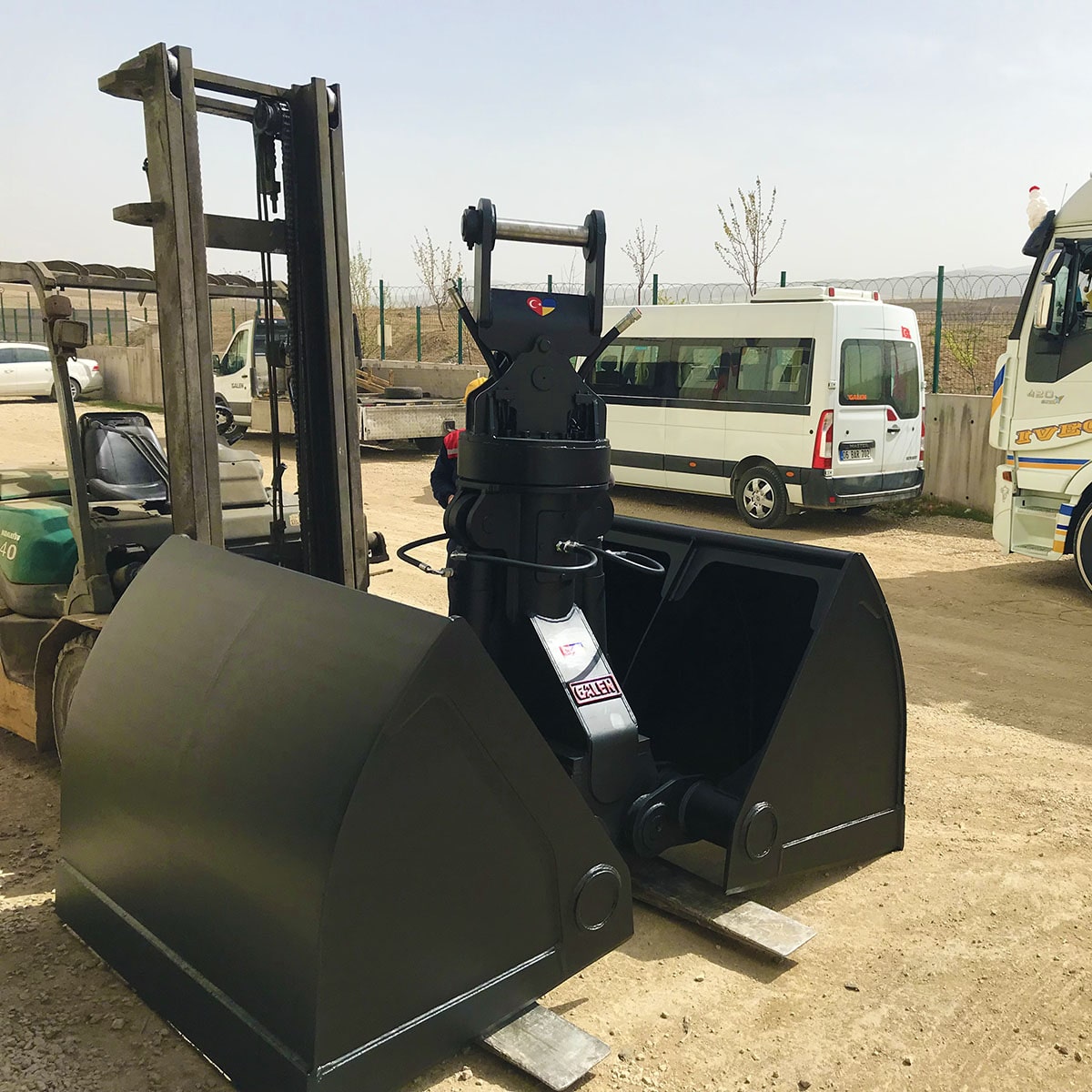 Hydraulic Clamshell Bucket