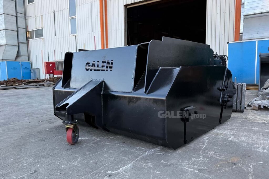 Forklift Sweeper Attachment