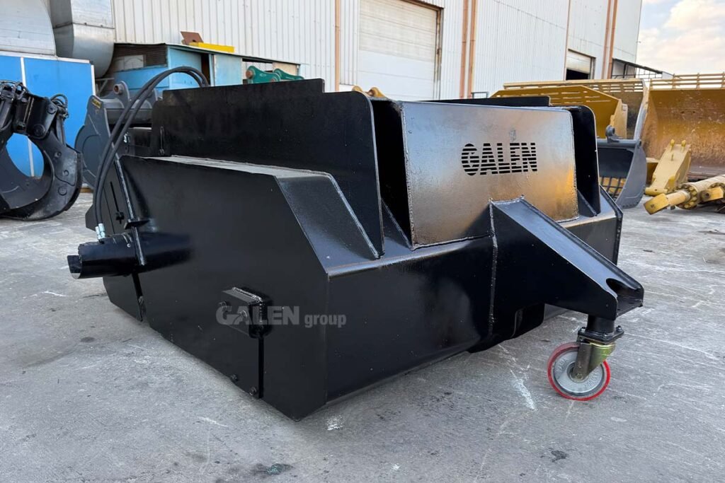 Forklift Sweeper Attachment
