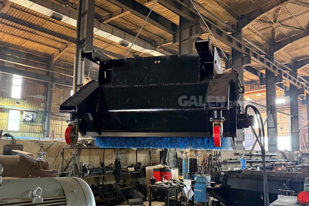 Forklift Sweeper Attachment